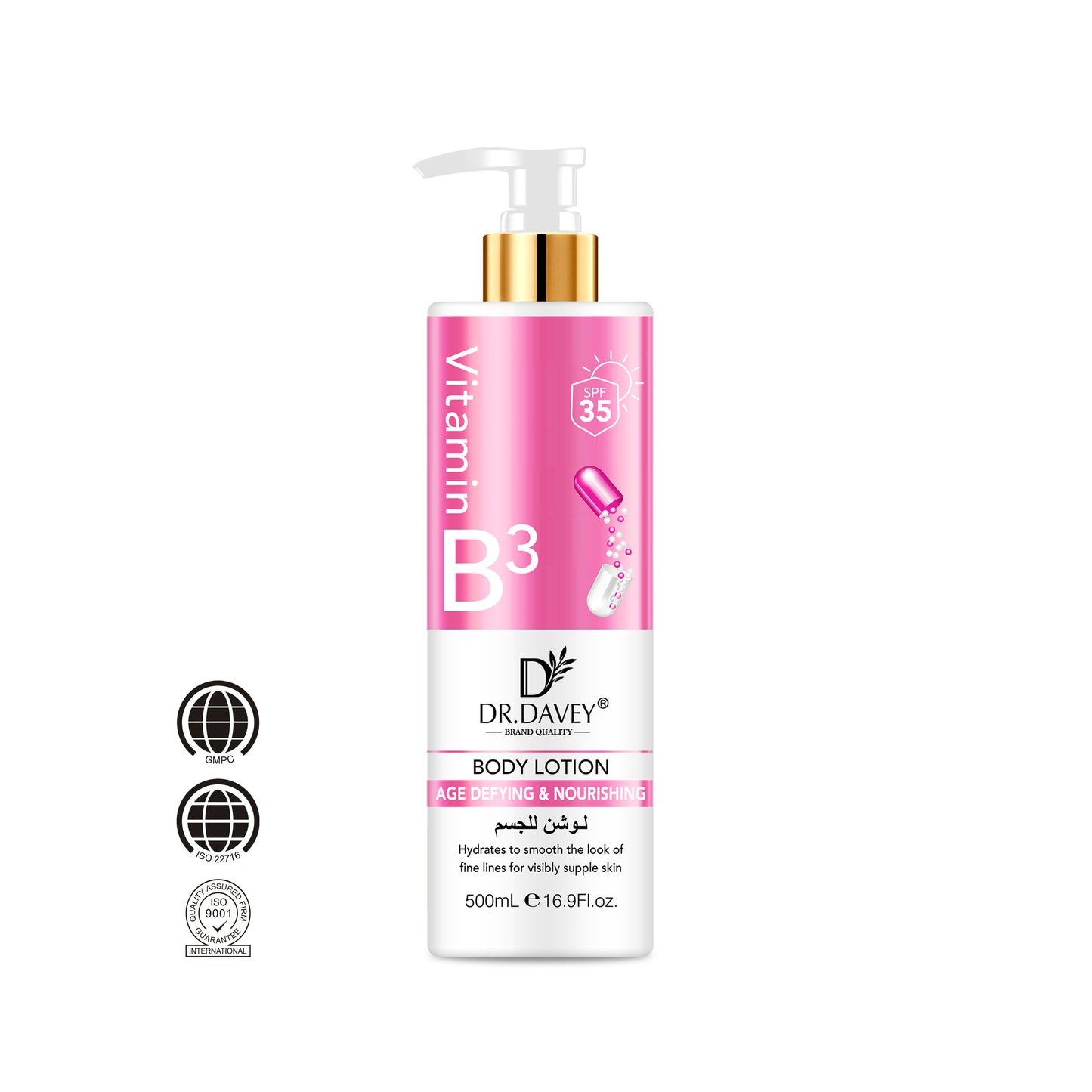Dr. Davey Vitamin B3 Age Defying & Nourishing Body Lotion