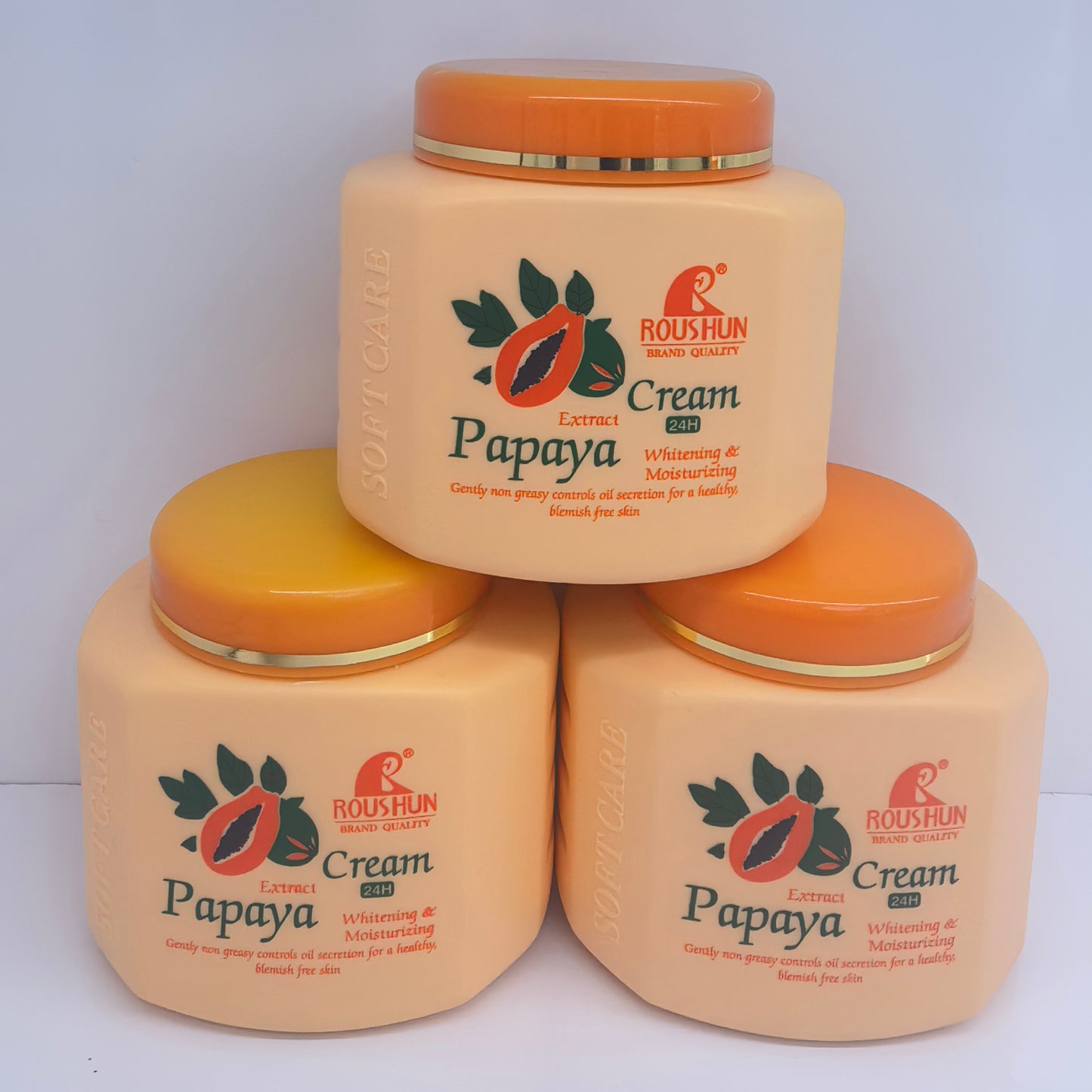 Roushun Whitening & Moisturizing Cream with Papaya Extract