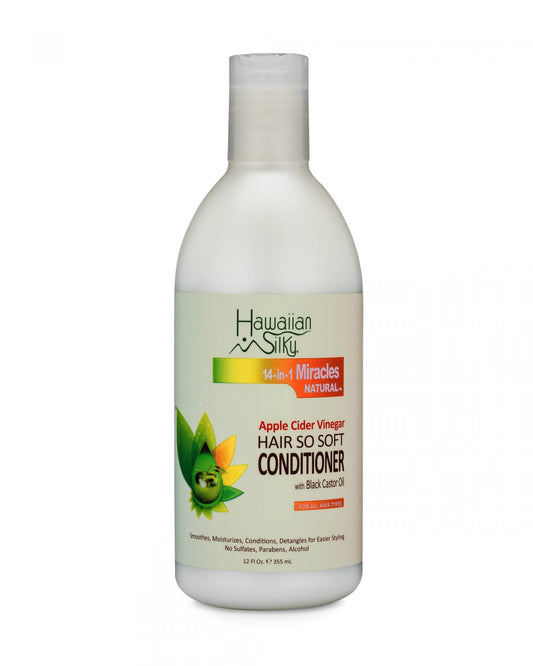 Hawaiian Silky 14-in-1 Apple Cider Vinegar Hair So Soft Conditioner