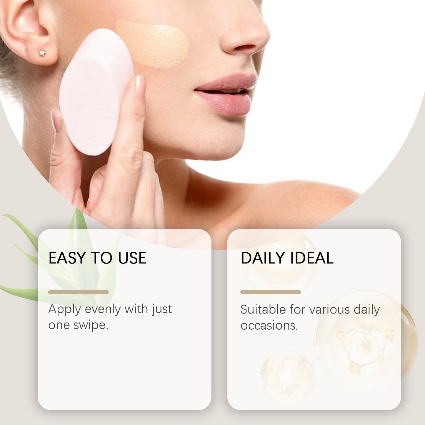 OUHOE Colour Changing Liquid Foundation