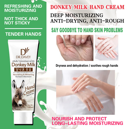 Dr. Davey Donkey Milk Nourishing & Whitening Hand Cream