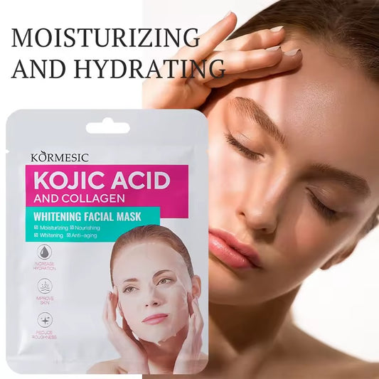 Kormesic Kojic Acid & Collagen Whitening Facial Mask – 25ml