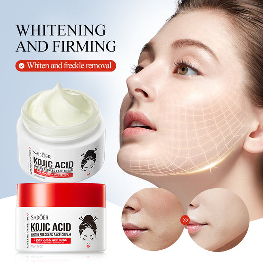 SADOER Kojic Acid Whiten Freckles Face Cream