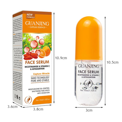 Guanjing Face Serum with Nicotinamide, Vitamin C & Astaxanthin – 45ml