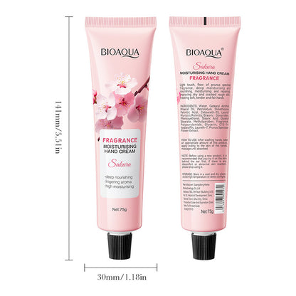 BIOAQUA Sakura Fragrance Moisturizing Hand Cream