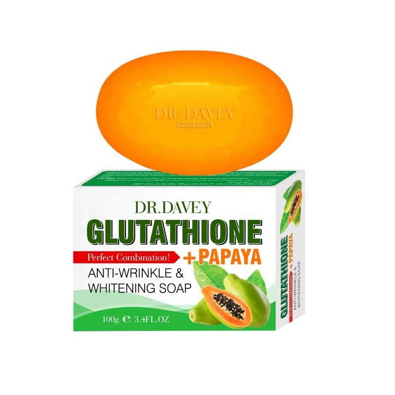 Dr. Davey Glutathione & Papaya Anti-Wrinkle & Whitening Soap