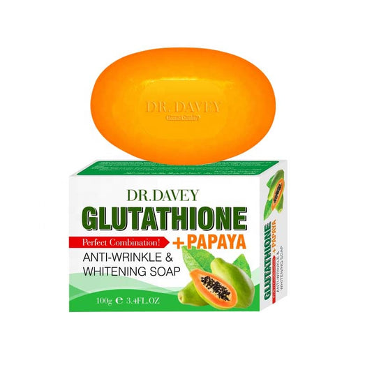 Dr. Davey Glutathione & Papaya Anti-Wrinkle & Whitening Soap