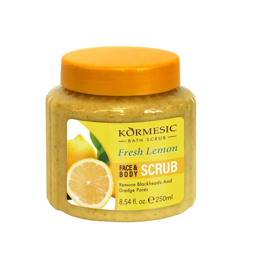 KORMESIC Fresh Lemon Face & Body Scrub
