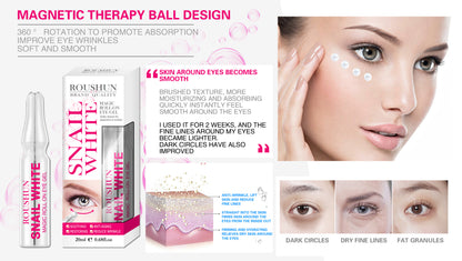 Roushun Snail White Magic Roll-On Eye Gel