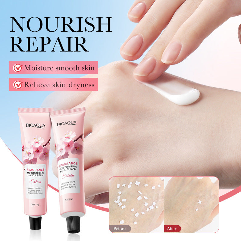 BIOAQUA Sakura Fragrance Moisturizing Hand Cream