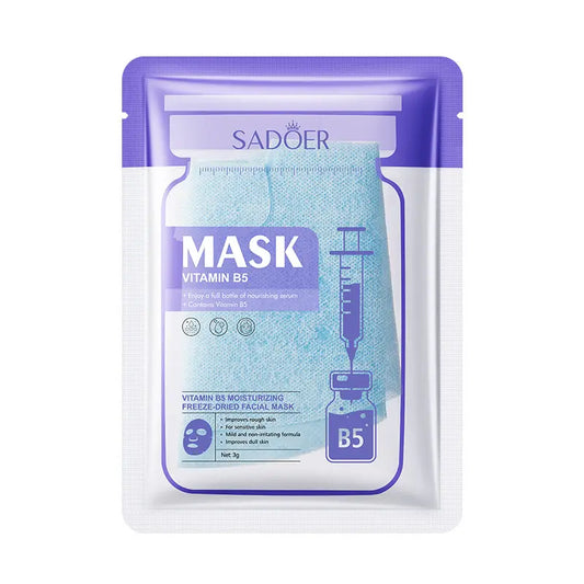 Sadoer Vitamin B5 Moisturizing Facial Mask – Deep Hydration & Skin Repair