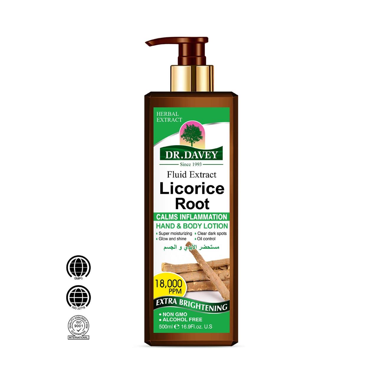 Dr. Davey Licorice Root Hand & Body Lotion