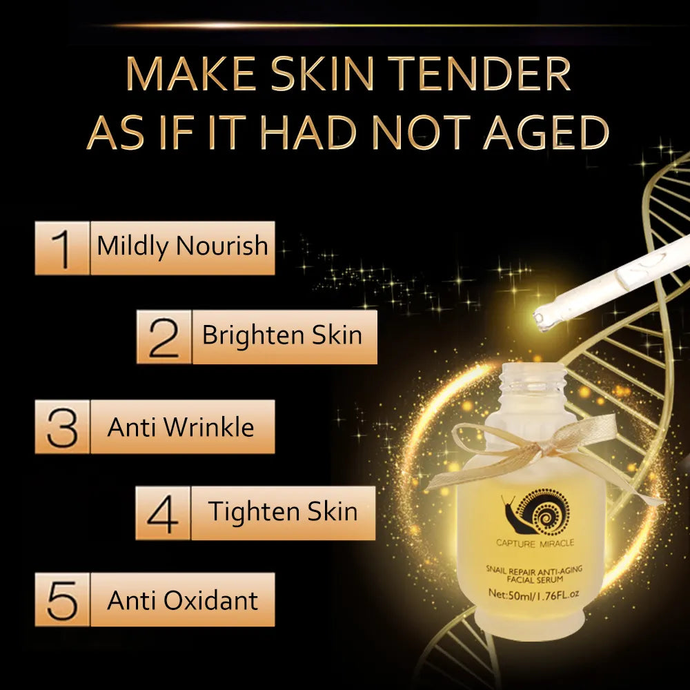 Guanjing Snail Anti-Aging Repair Facial Serum – 50ml