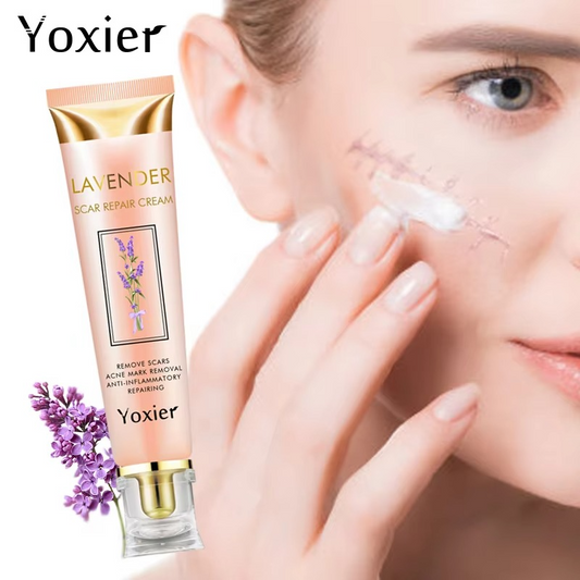 Yoxier Lavender Scar Repair Cream For all Scar Types, Stretchmarks Acne Scars, CS scars, Burns etc