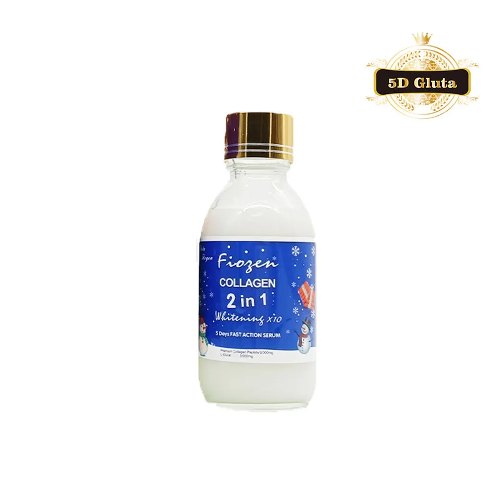 5D GLUTA Frozen Collagen 2 In 1 Whitening Fast Action Serum