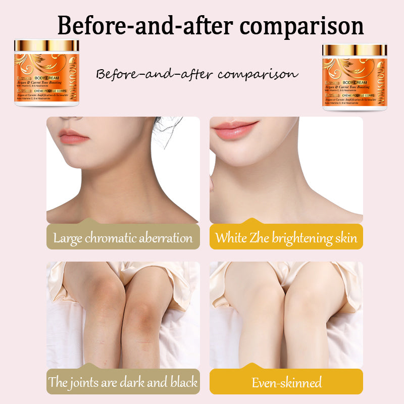 Roushun Argan & Carrot Tone Boosting Extreme Body Cream