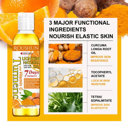 Roushun Turmeric 7 Days Lighten Natural Oil