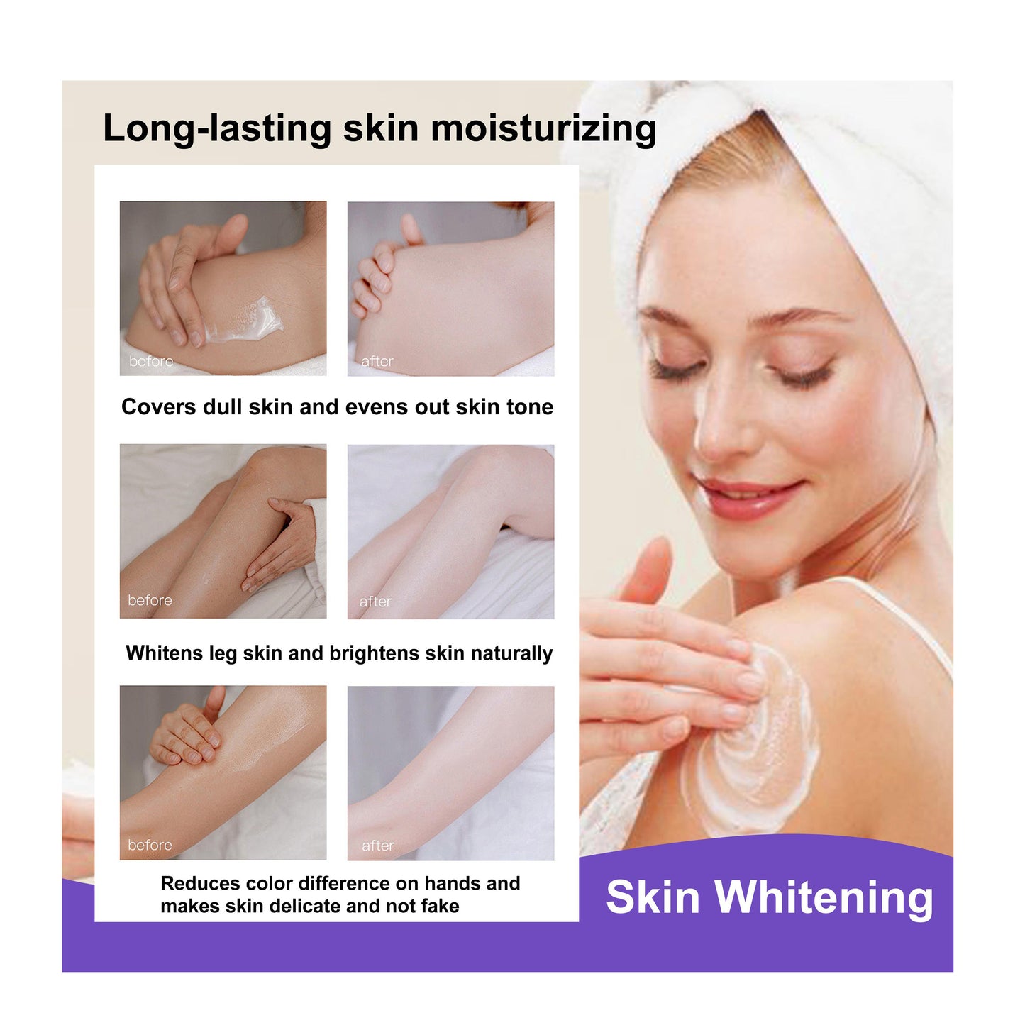 Roushun Amino Acid & Pure Turmeric Moisturizing Lotion