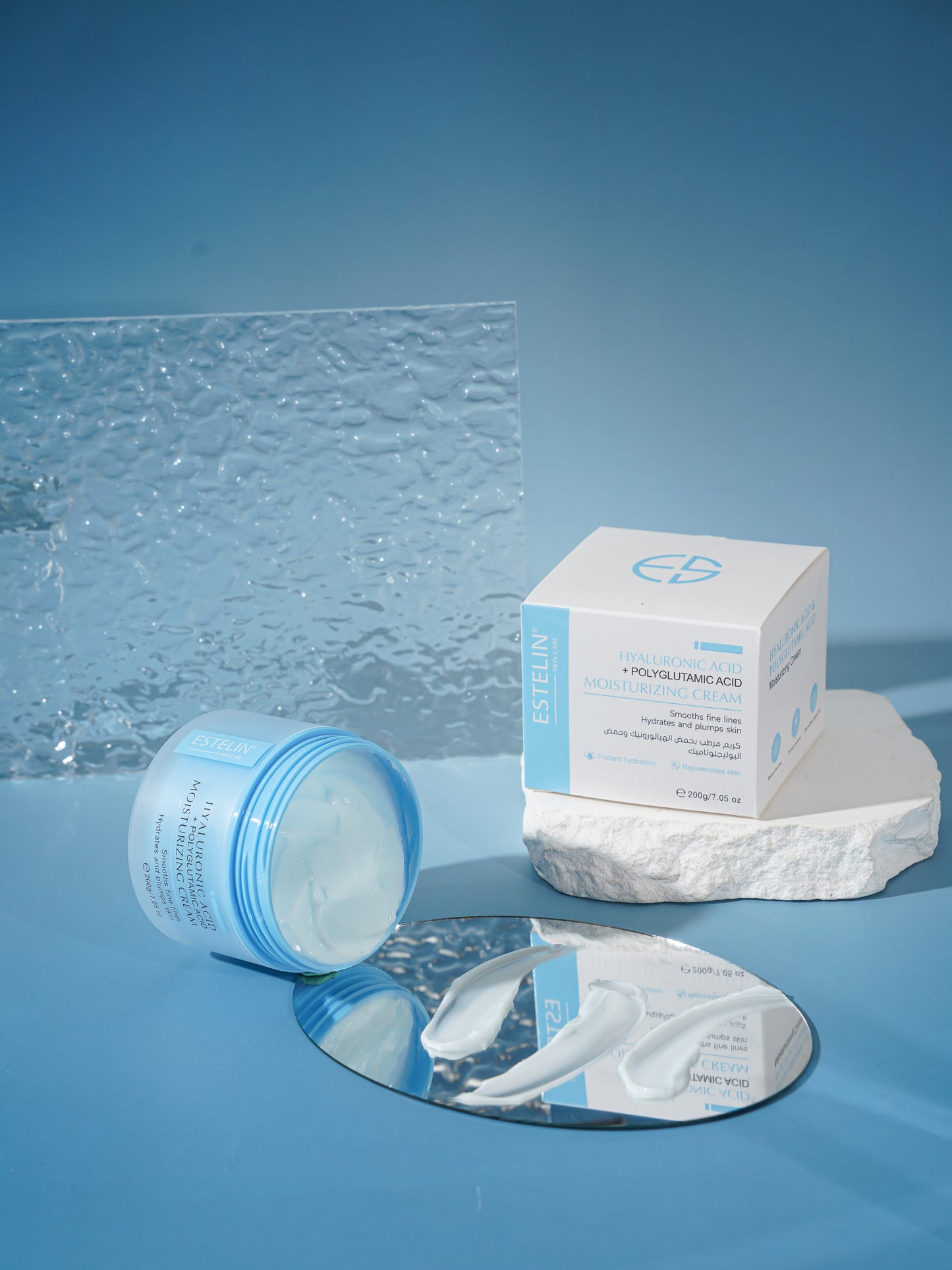 ESTELIN Hyaluronic Acid + Polyglutamic Acid Moisturizing Cream