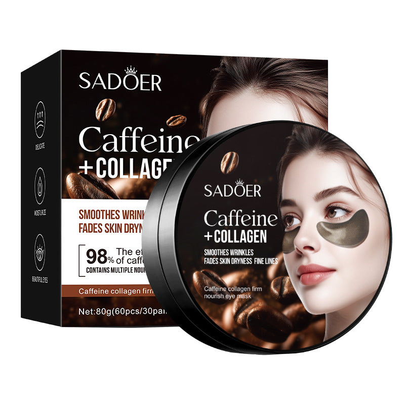 SADOER Caffeine + Collagen Eye Mask