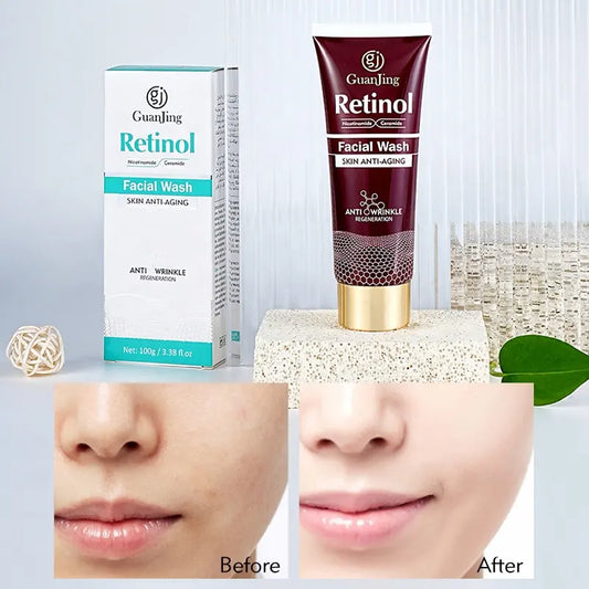 Guanjing Retinol Skin Anti-Aging Facial Wash – 100g