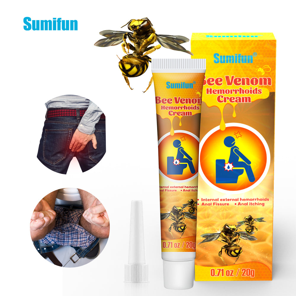 Sumifun Bee Venom Hemorrhoids Ointment Cream