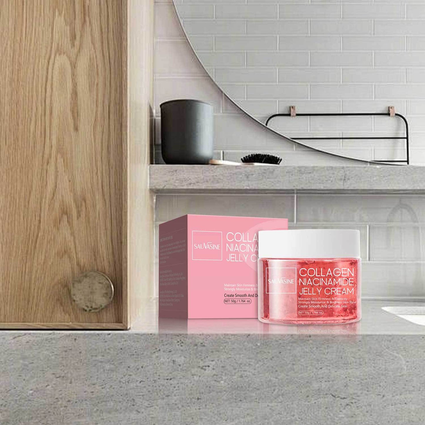 Sauvasine Collagen Niacinamide Jelly Cream