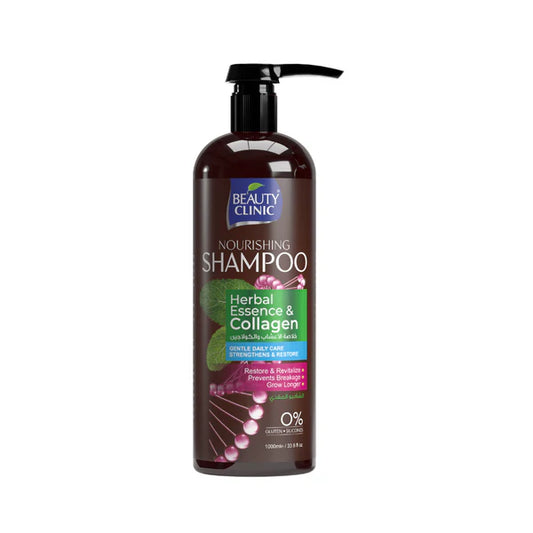 Beauty Clinic Nourishing Shampoo – Herbal Essence & Collagen – 1000ML