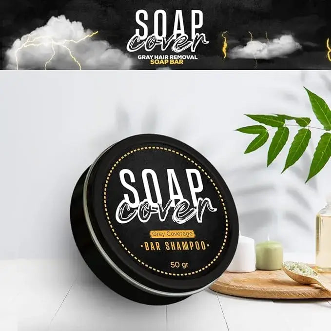 Hair darkening Soap shampoo