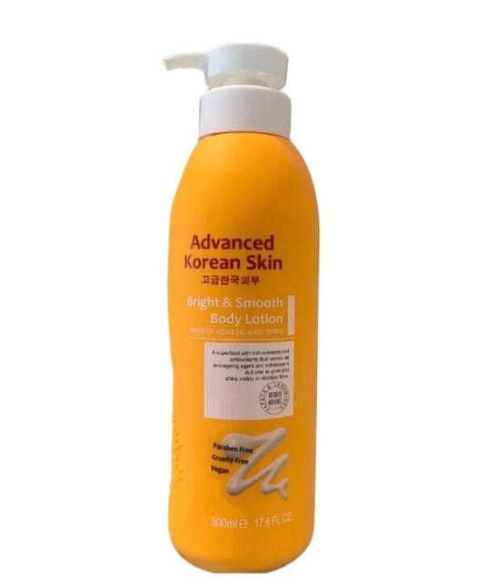 Advanced Korean Skin Bright & Smooth Body Lotion – 500mL