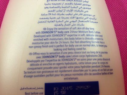 Johnson's Body Care 24 Hour Moisture Body Lotion