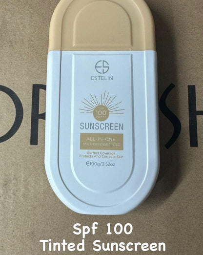 Estelin Tinted Sunscreen SPF 100 (100g)