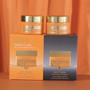 ESTELIN Vitamin C Plus Day Cream & Night Cream 2Pc Set