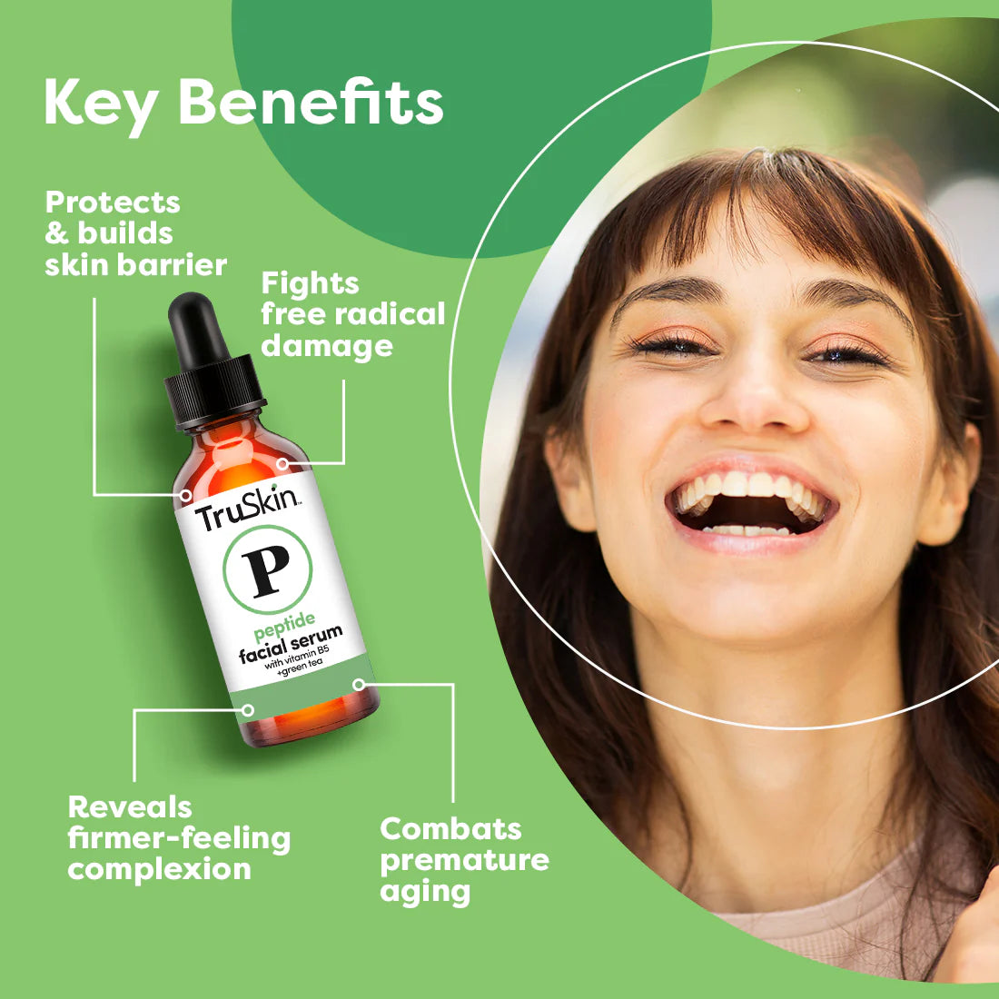 TruSkin Peptide Facial Serum