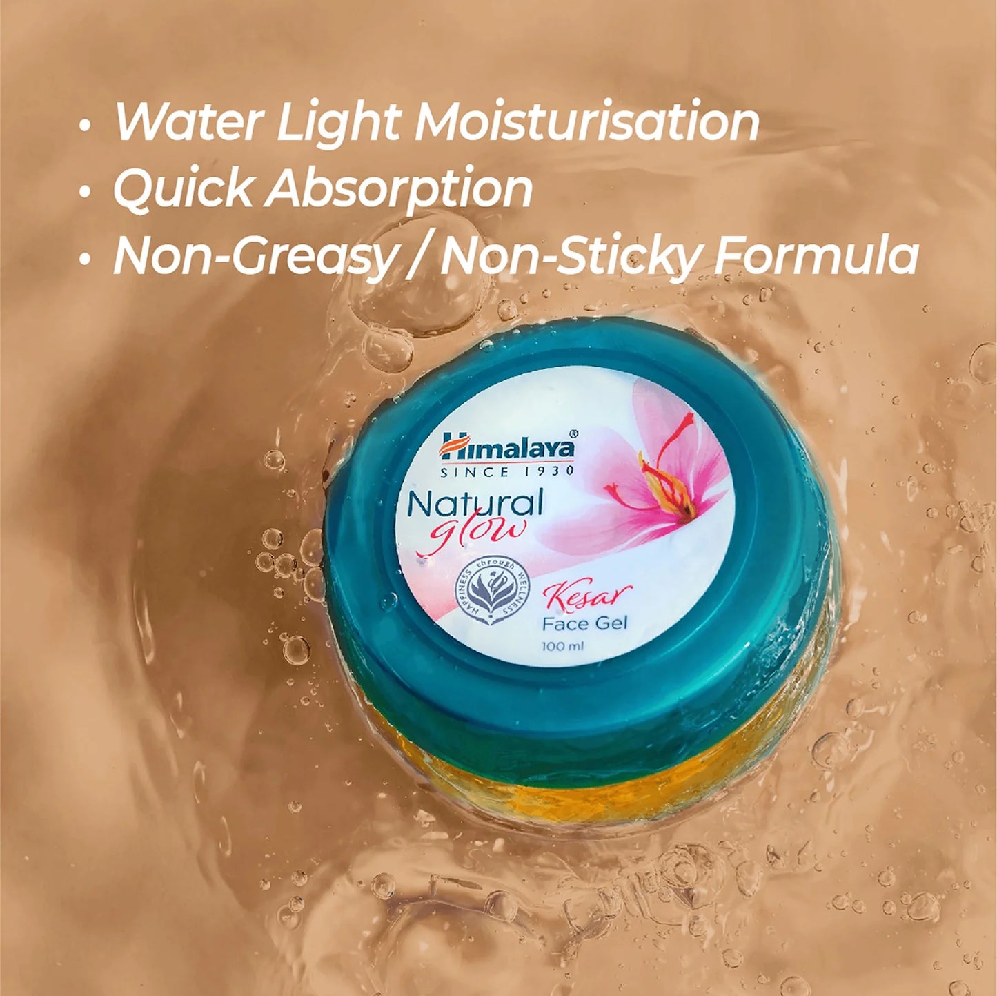 Himalaya Natural Glow Kesar Face Gel – 100ml