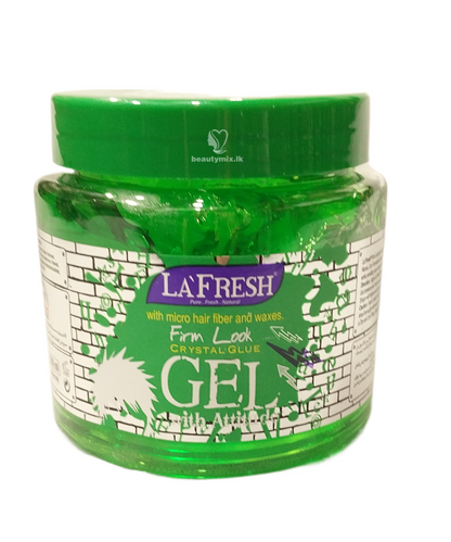 La’ Fresh Hair Gel Crystal Glue – Professional Firm Look Styling Gel (500ml)