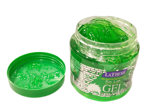 La’ Fresh Hair Gel Crystal Glue – Professional Firm Look Styling Gel (500ml)