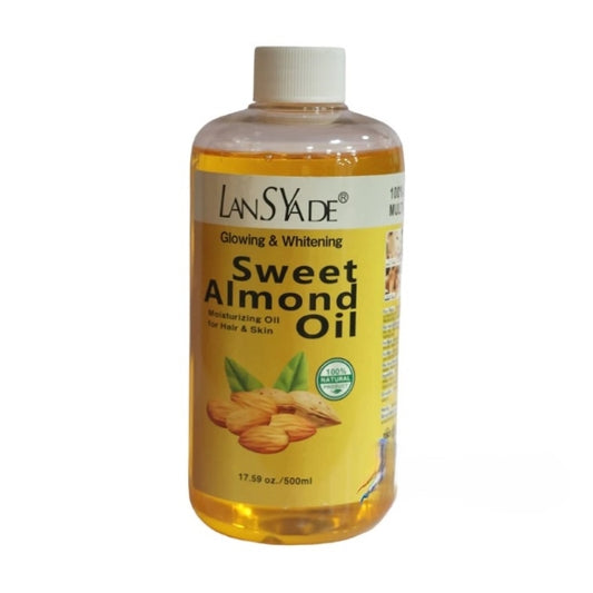 LansYade Glowing & Whitening Sweet Almond Oil