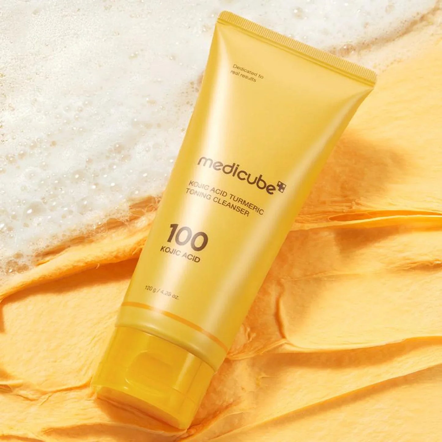 Medicube Kojic Acid Turmeric Toning Cleanser – 120g