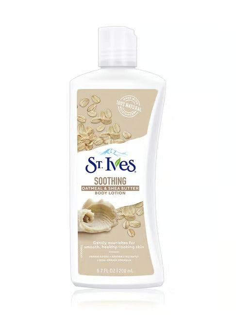 St. Ives Body Lotion Moisturizer – Oatmeal & Shea Butter (621ml)
