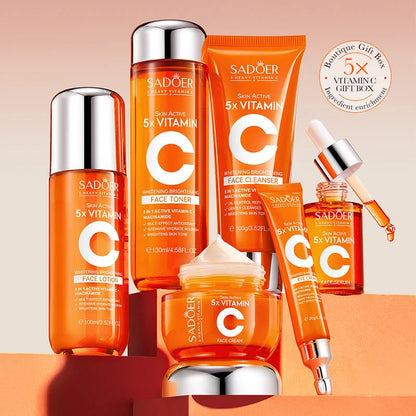 Sadoer 5× Vitamin C Skin Care Set