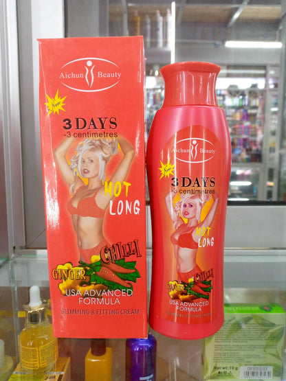 Aichun Beauty 3 Days Hot Long Chilli & Ginger Slimming Cream