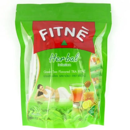 Fitne Herbal Infusion Slimming Tea, Green Tea Flavor