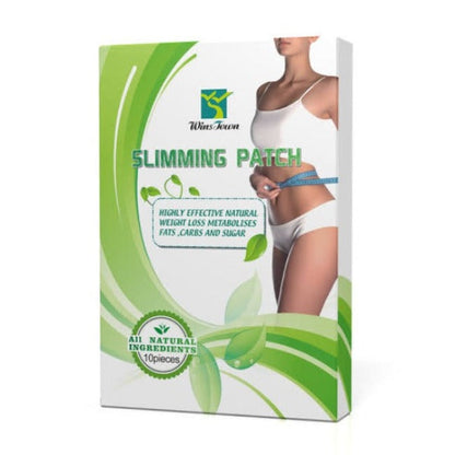 WINS TOWN Slimming Patch (10 Patches) | Medical Patch for Weight Loss, Metabolism and Detoxification