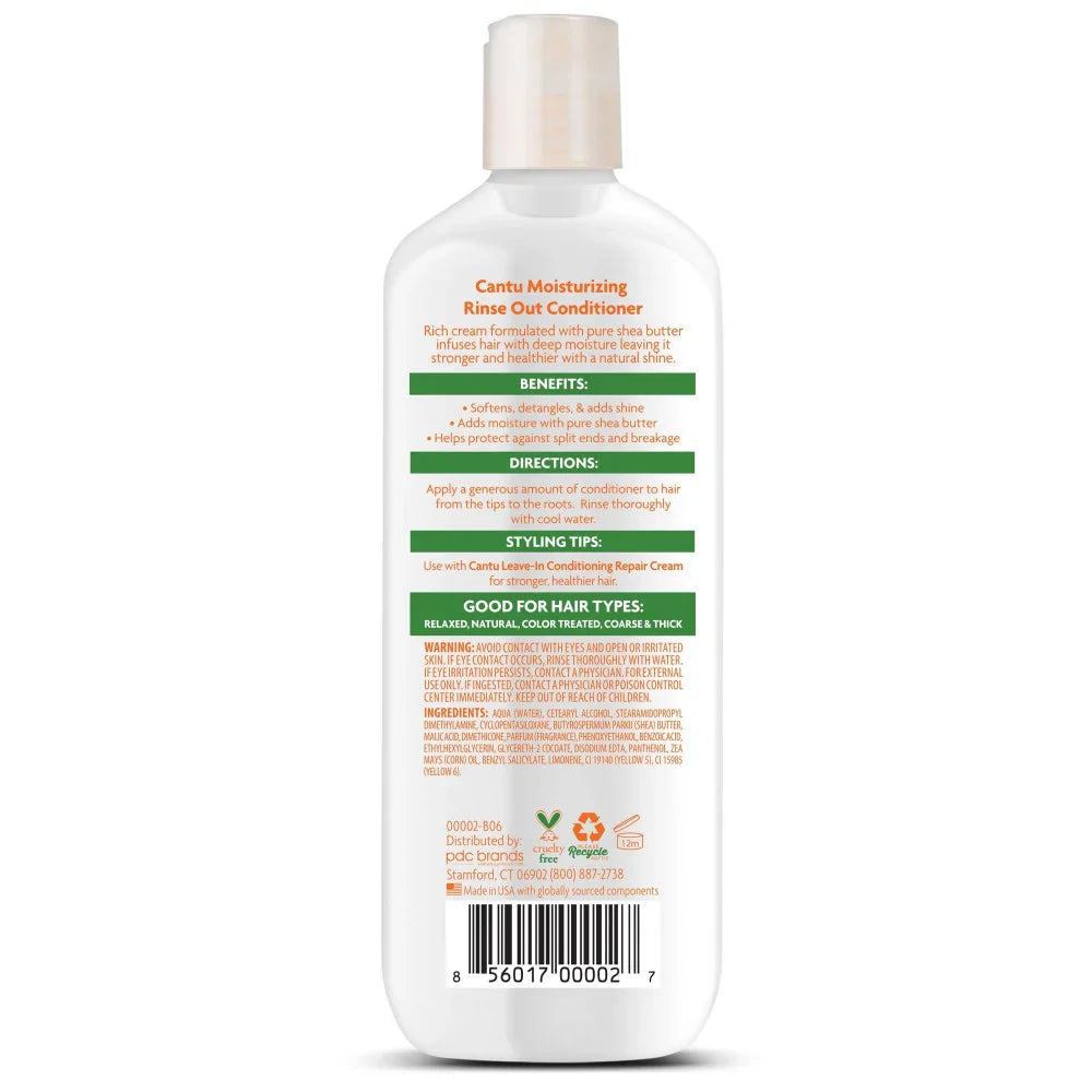 Cantu Shea Butter Moisturizing Rinse Out Conditioner - 400ml