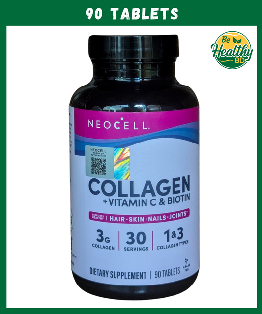 NeoCell Super Collagen + Vitamin C & Biotin – 90 Tablets