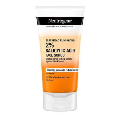 Neutrogena blackhead eliminating facial scrub