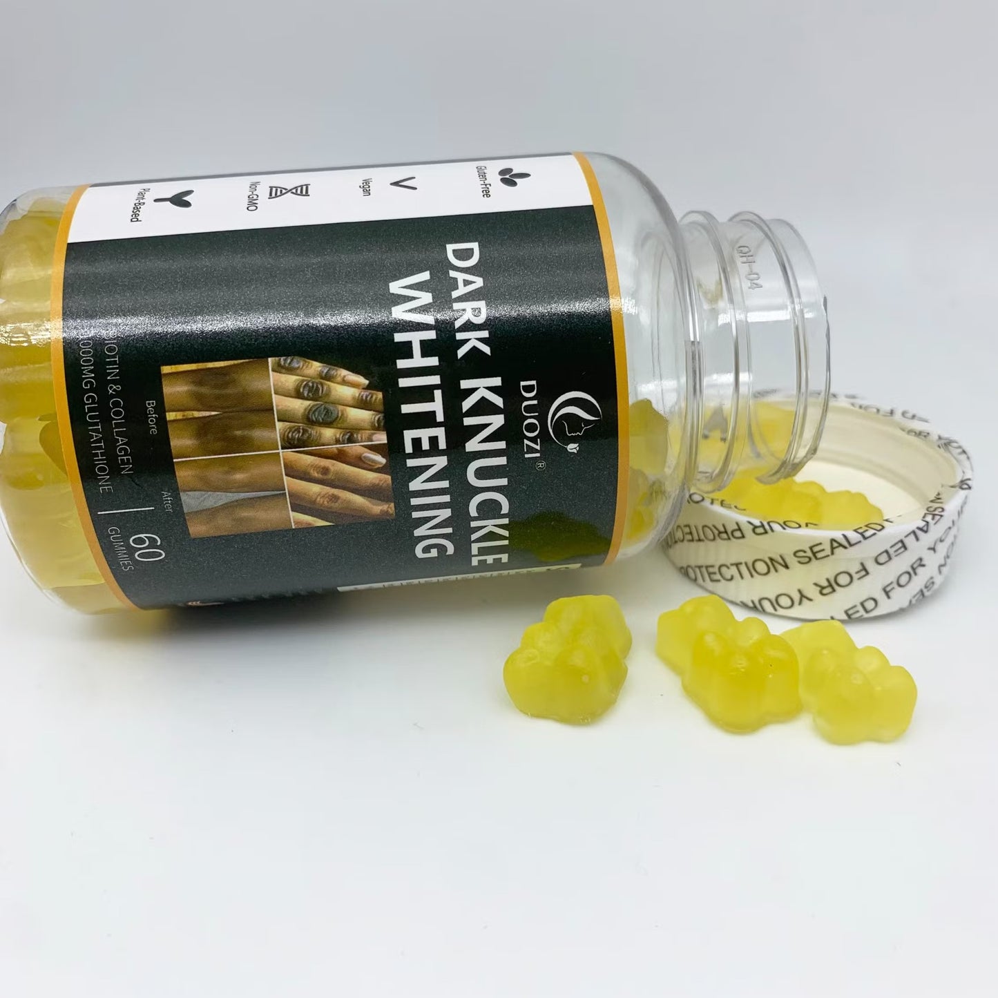 Duozi Dark Knuckle Whitening Gummies