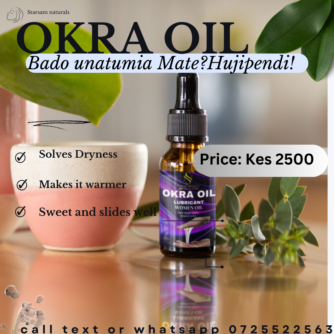 Okra Oil Lube Starsam Naturals Okra Oil Lube Starsam Naturals