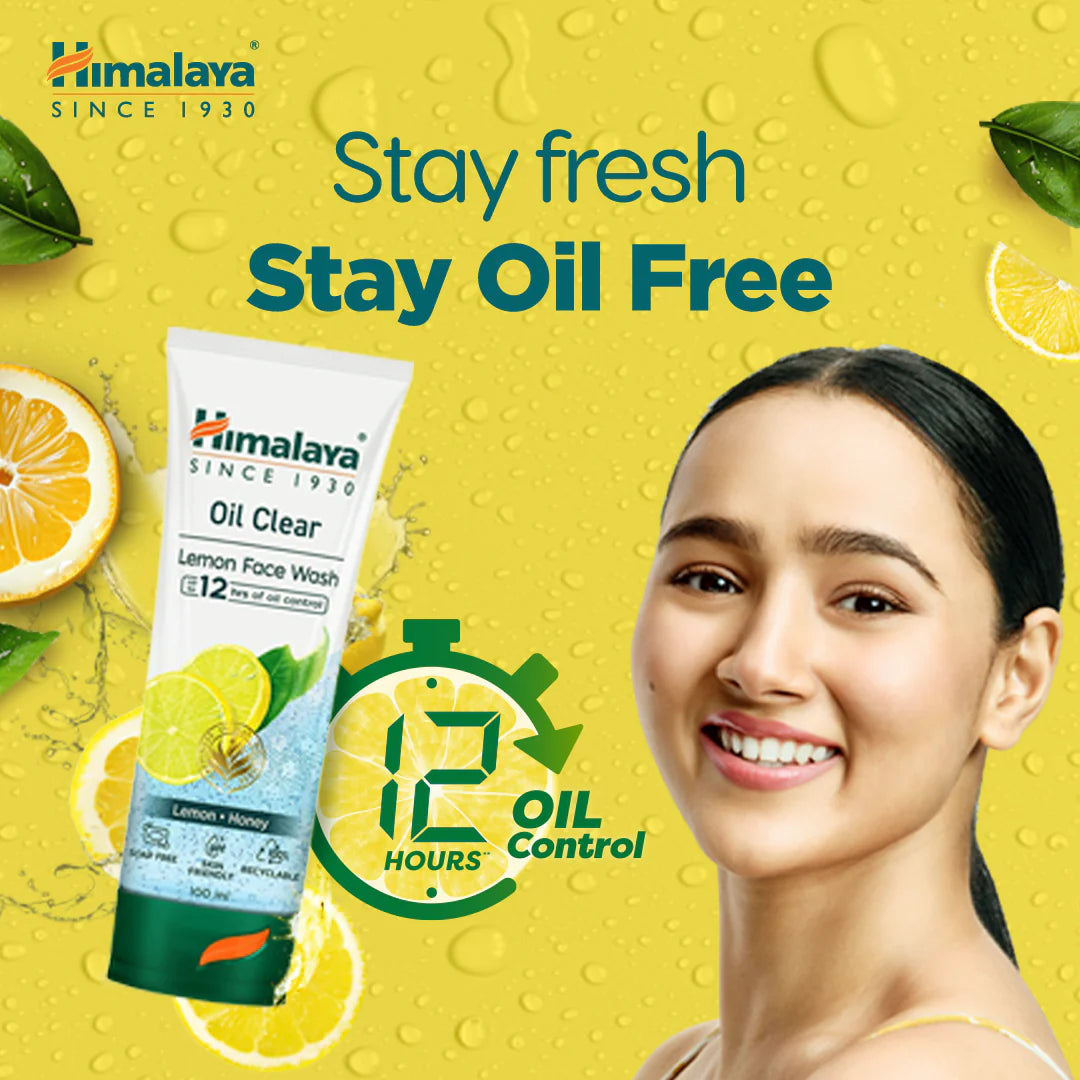 Himalaya Oil Clear Lemon Face Wash